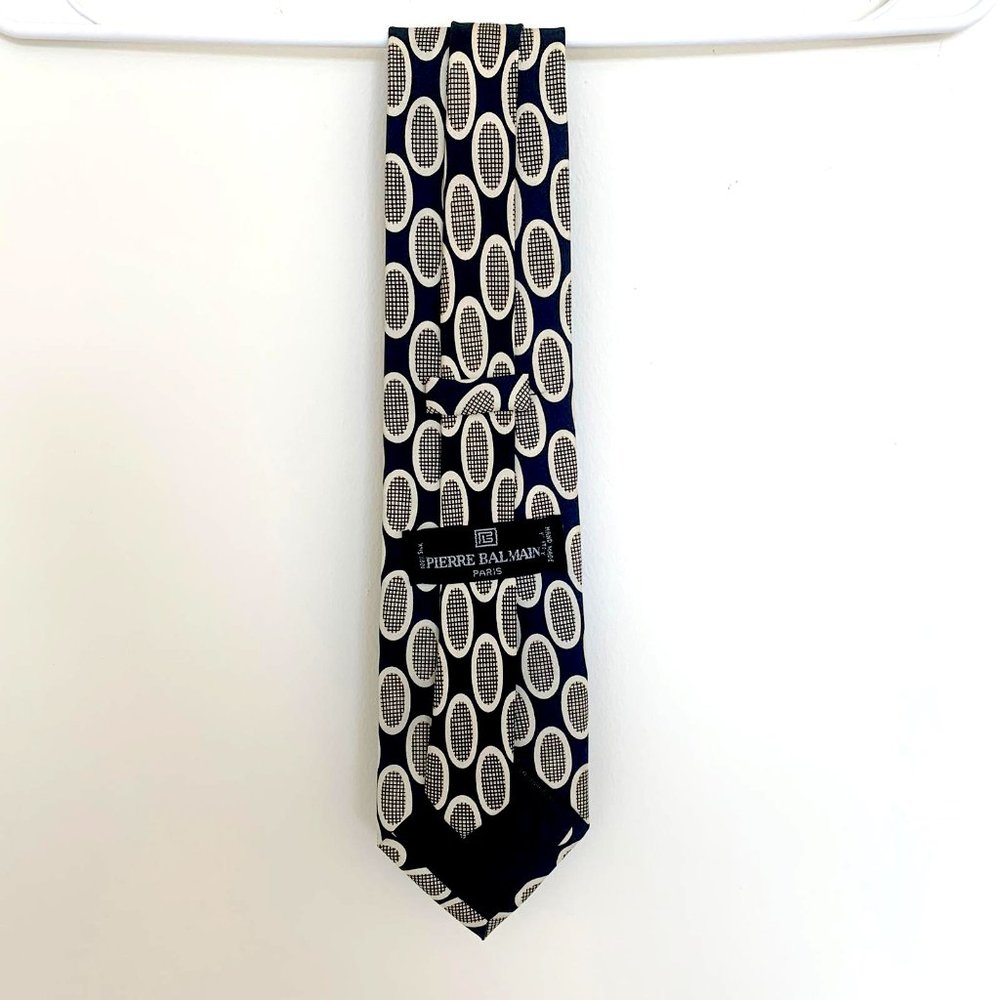 Pierre Balmain Hand Made 100% Silk Tie - Picture 2 of 3